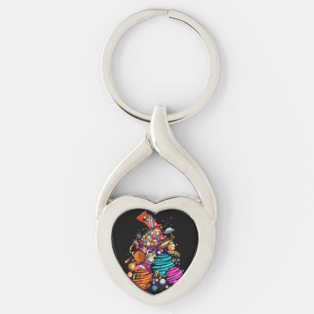 Space Candy Key Ring (Front)
