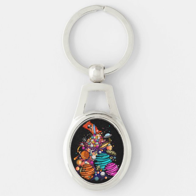 Space Candy Key Ring (Front)