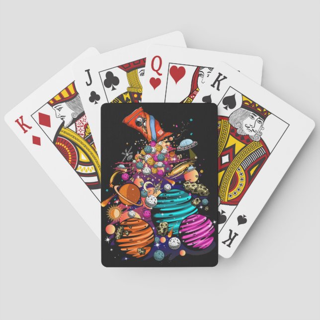 Space Candy Playing Cards (Back)