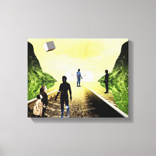 space canvas print (Front)