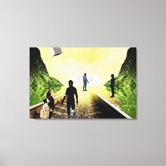 space canvas print (Front)