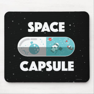 Space Capsule Mouse Mat