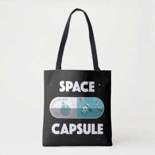 Space Capsule Tote Bag