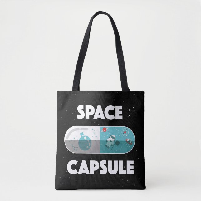 Space Capsule Tote Bag (Front)
