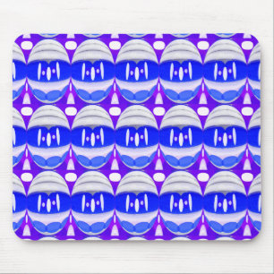 Space capsules mouse mat