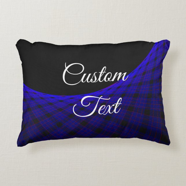 Space Carpet Geometric Accent Pillow (Front)