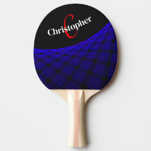 Space Carpet Geometric Ping Pong Paddle