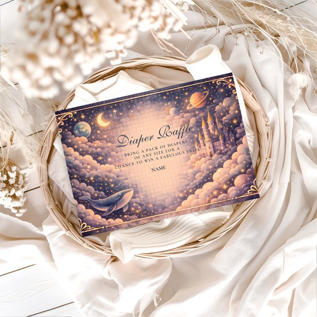 Space Castle Diapper Raffle Enclosure Card (Creator Uploaded)