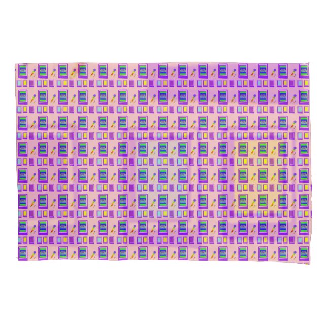 Space Castle Pillowcase (Front)