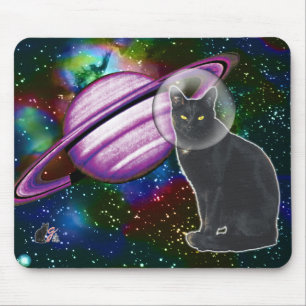 Space-Cat Cosmo Mouse Pad