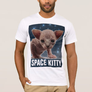 SPACE CAT, Funny T-Shirts