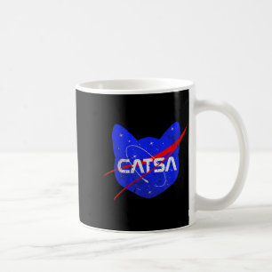 Space Cat Funny Universe Catsa Coffee Mug