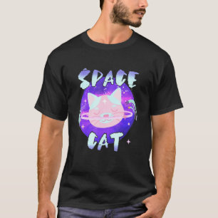 Space Cat Graphic T-Shirt