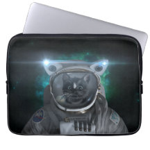 Space Cat - Green Nebula -