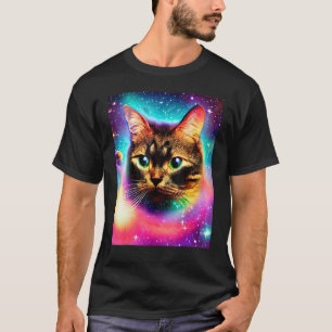Space Cat Kitty Kitten  In Cat Style 10 T-Shirt