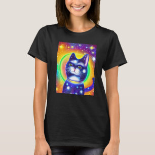 Space Cat Kitty Kitten In Cat Style 11 T-Shirt
