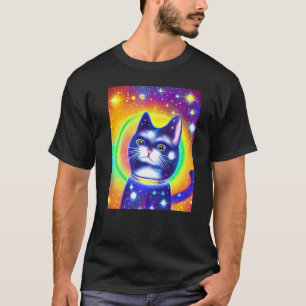Space Cat Kitty Kitten In Cat Style 11 T-Shirt