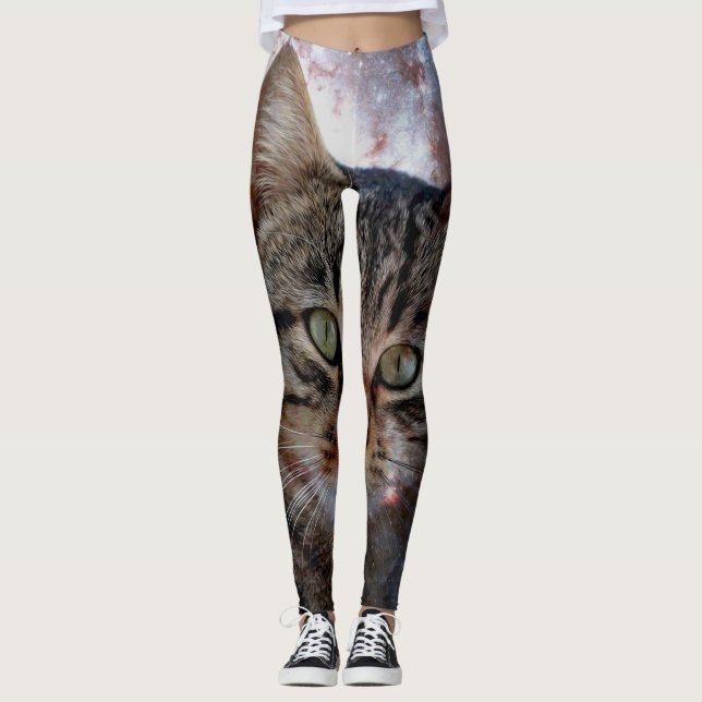 Space Cat Leggings (Front)
