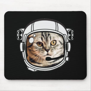 Space Cat Mouse Mat