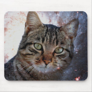 Space Cat Mouse Mat