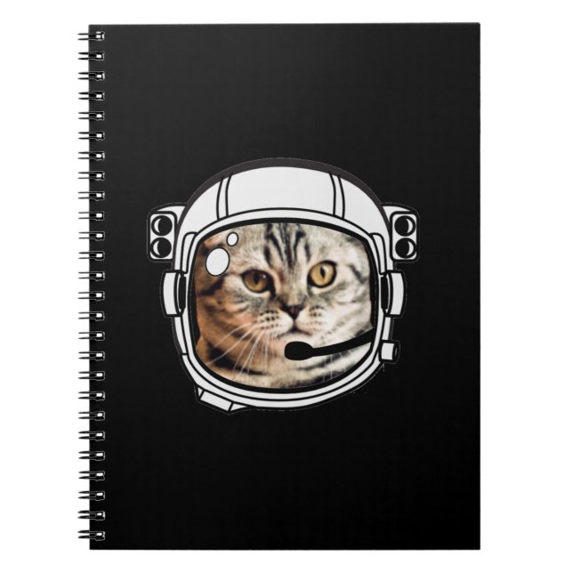Space Cat Notebook (Front)