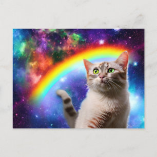 Space Cat Postcard