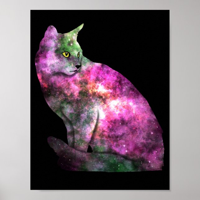 Space Cat poster (Front)