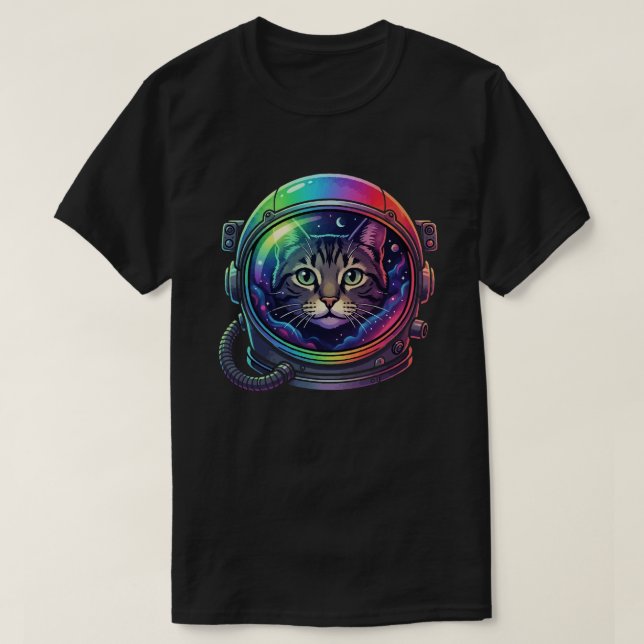 Space cat T-Shirt (Design Front)