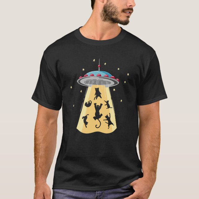 Space Cat T-shirt (Front)