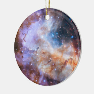 Space  ceramic ornament