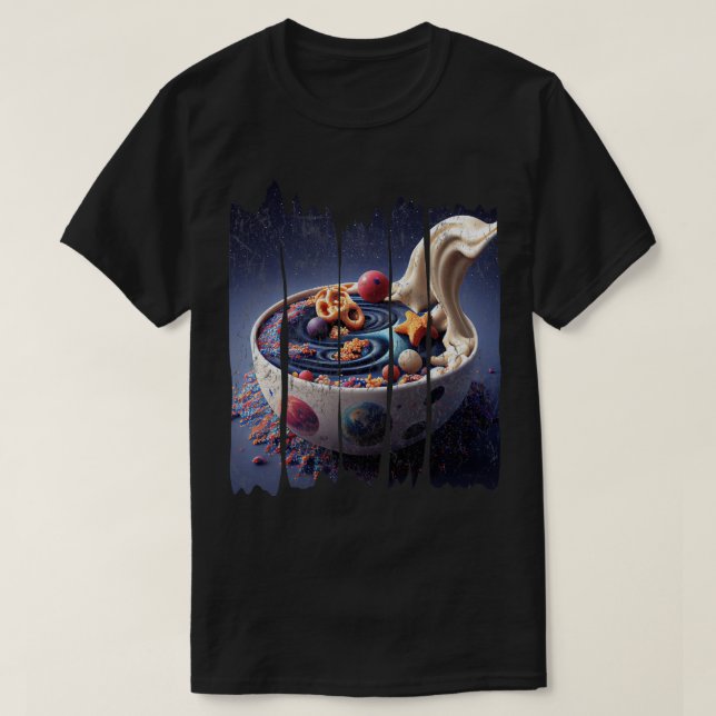 Space Cereal T-Shirt (Design Front)