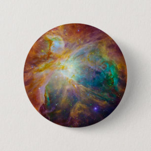 Space - Chaos in Orion 6 Cm Round Badge
