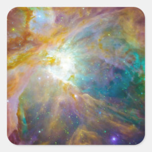 Space - Chaos in Orion Square Sticker