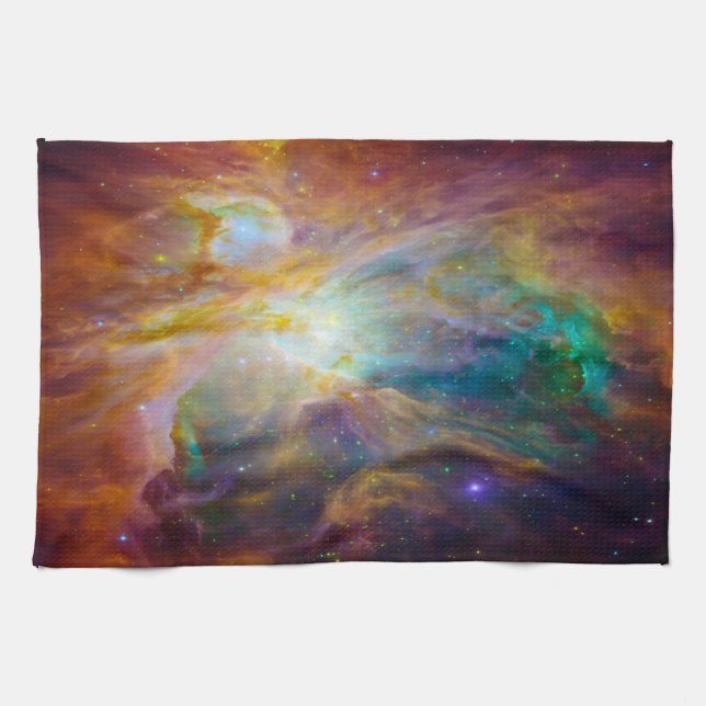 Space - Chaos in Orion Tea Towel (Horizontal)