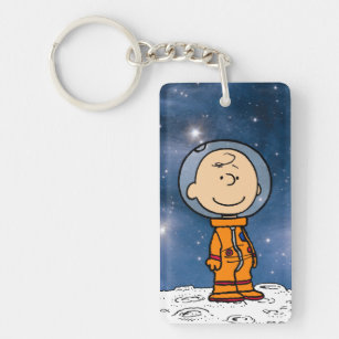 SPACE   Charlie Brown Astronaut Key Ring