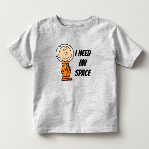 SPACE   Charlie Brown Astronaut Toddler T-Shirt