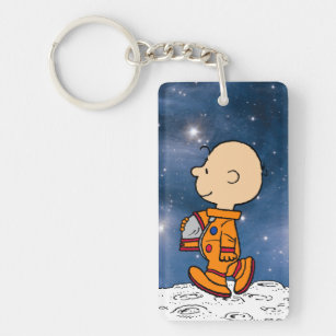 SPACE  Charlie Brown Key Ring