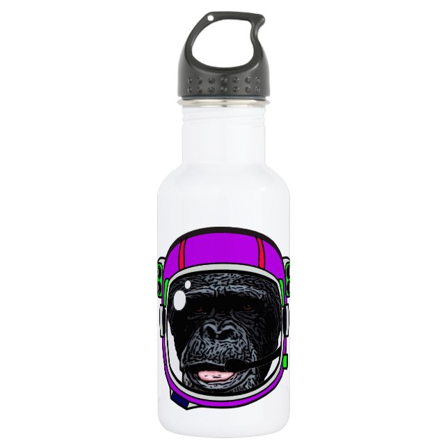 Space Chimp 532 Ml Water Bottle (Front)