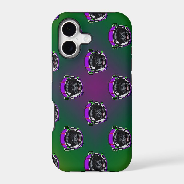 Space Chimp Case-Mate iPhone Case (Back)