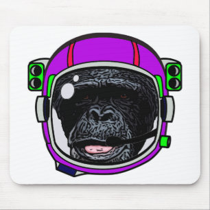 Space Chimp Mouse Mat
