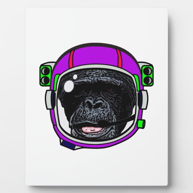 Space Chimp Plaque (Front)