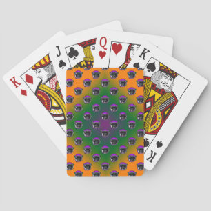 Space Chimp Playing Cards