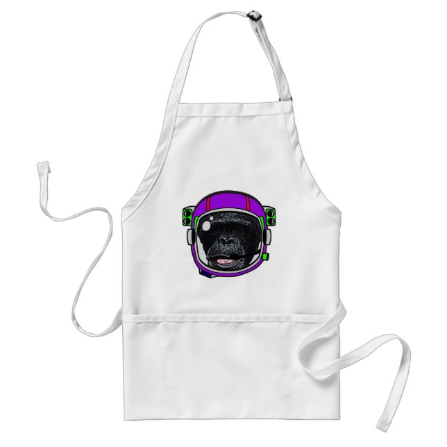 Space Chimp Standard Apron (Front)