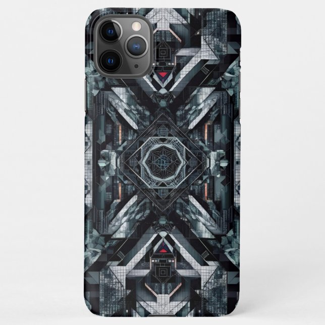 Space Cipher: the Inertial Core iPhone Case (Back)