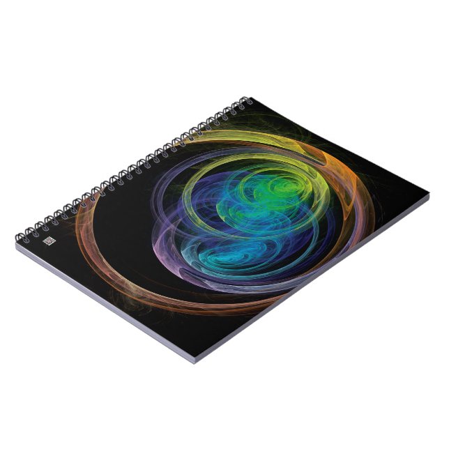 Space Circles Notebook (Left Side)
