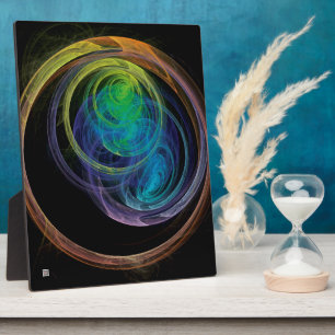 Space Circles Plaque