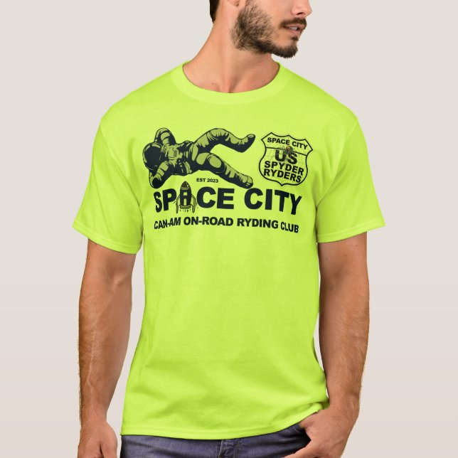 Space City Chapter - Astronaut1 T-Shirt (Front)