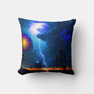 Space City Four Cushion