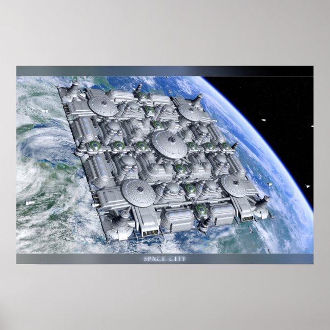 Space City Poster (Front)