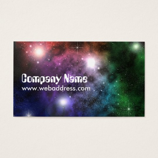 Space Clouds Business Card
